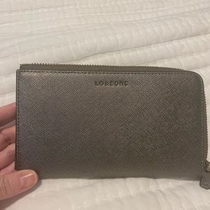 Lo and sons wallet , graphite color.